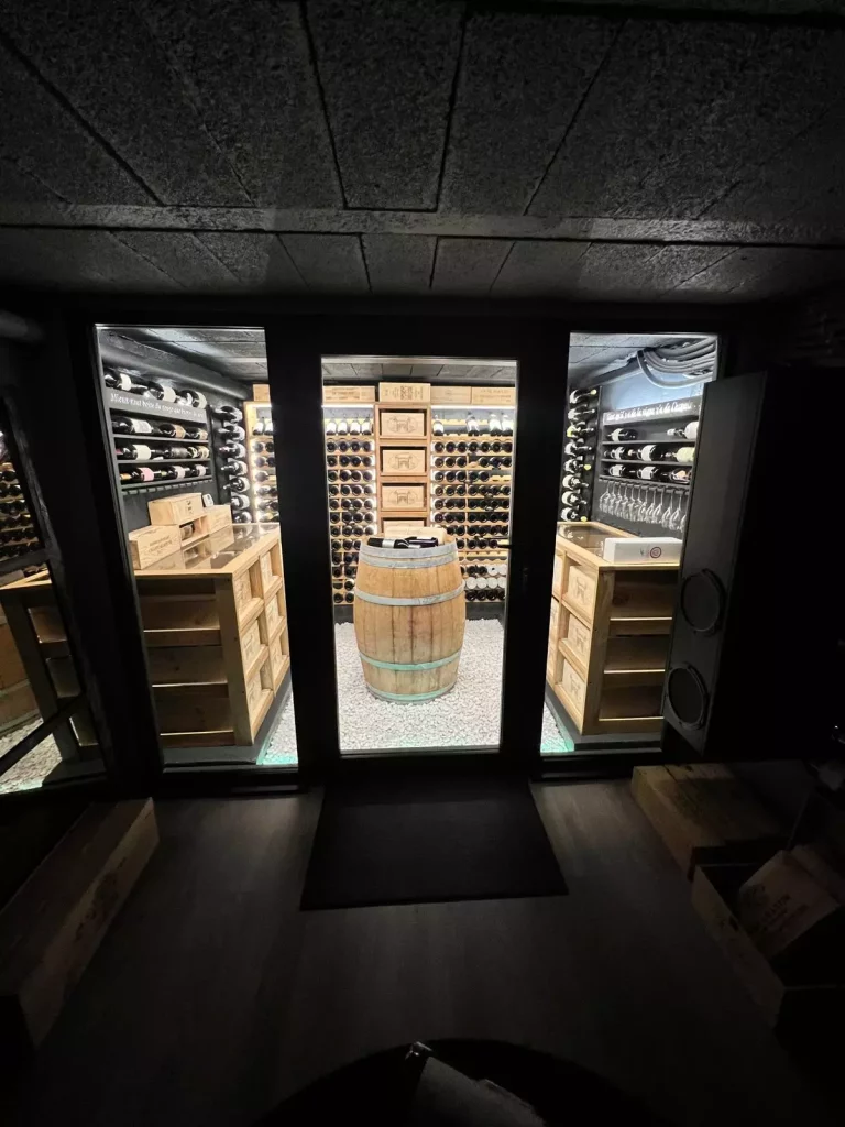 Rénovation cave à vin à Lyon